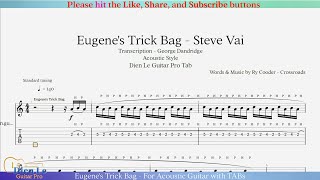 Eugenes Trick Bag  For Acoustic Guitar with TABs [upl. by Kal]