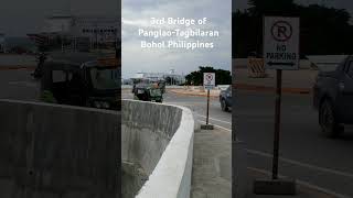 PanglaoTagbilaran Bohol Philippines third bridge project travellers travel [upl. by Atnohs]