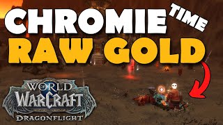 NEW RAW GOLD FARM Chromie Time  Burning Steppes Raw Gold Farm Dragonflight [upl. by Aihsoj]