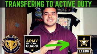 HOW TO TRANSFER FROM ARMY RESERVESNATIONAL GUARD TO ACTIVE DUTY ARMY  STEP BY STEP PROCESS 2020 [upl. by Eirffej]