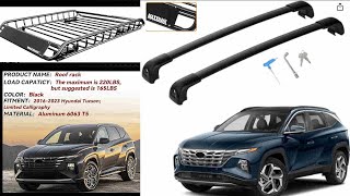 Tucson Crossbar Roof Rack amp Carriage for the NX4 [upl. by Suirada630]