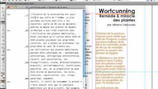 InDesign CS5  Suivi des modifications de texte [upl. by Hayman]