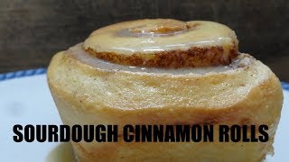 BEST SOURDOUGH CINNAMON ROLLS HOW TO MAKE [upl. by Eioj132]