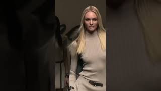 Candice Swanepoel in Blumarine FallWinter 2011 FashionShow [upl. by Akinajnat]