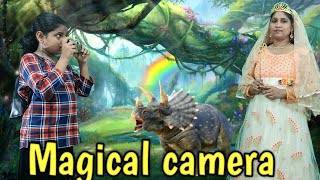 Monika got Magical camera  fun stories  Monika Prabhu [upl. by Ingvar]