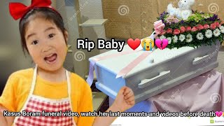 Boram Tube Funeral video  Last moments 😭💔 [upl. by Elockcin500]