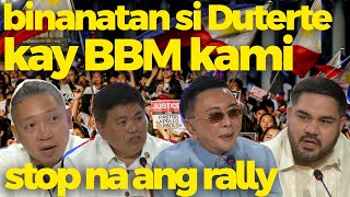 Mga Congressman suportado pa din si BBM nanawagang ihinto na ang SMNI rally pampagulo lang daw [upl. by Ttam]