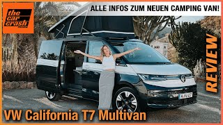 VW California 2024 Alle Infos zum NEUEN Camping Van Concept auf T7 Multivan Basis Review  Test [upl. by Canter]