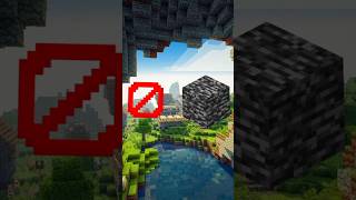 Barrier Block VS All Minecraft Blocks and Bedrock 🔥☠️shorts minecraft block [upl. by Zenas735]