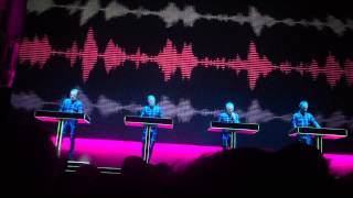 Kraftwerk Man Machine Computer Love live in Paradiso Amsterdam 19012015 [upl. by Ahsienauq]