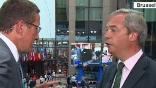 Nigel Farage on Brexit and Donald Trump Full CNN interview [upl. by Aelyk]