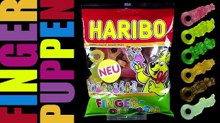 Haribo ® Fingerpuppen  Unpacking amp Geschmackstest  2015 ReUpload [upl. by Pulsifer]