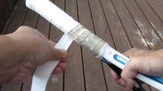 How To Wrap Overgrip Tape  Wilson Tennis Racket Comfort Overgrip Tutorial [upl. by Aneetsirk303]