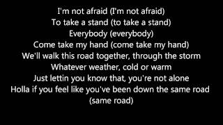 Eminem  Not Afraid Lyrics HD [upl. by Nanda]