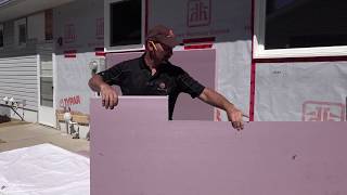 How To Install Styrofoam Insulation On A Homes Exterior [upl. by Weidner]