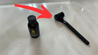 How I Use the Beard Club Derma Roller Effectively Worth it [upl. by Oicneconi69]