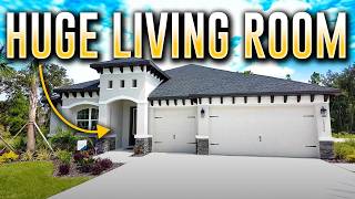 Full Tour of Stunning New Home in Brooksville FL  Bright and Spacious  Vitale Homes Model [upl. by Peedsaj284]