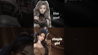 Hot look vs simple look foryou smideasshort fouryourpage [upl. by Ayekahs]