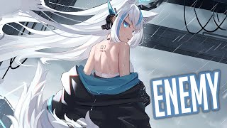 Nightcore  Enemy Epic Cover Lyrics [upl. by Gildas]