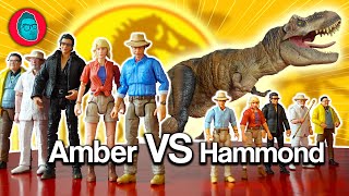 AMBER vs HAMMOND Collection 🦖 ¿Cuál es MEJOR ¡Súper Análisis Jurassic Park [upl. by Kitarp]