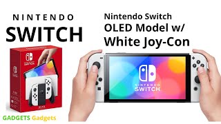 Nintendo Switch – OLED Model w White Joy Con [upl. by Bluh668]