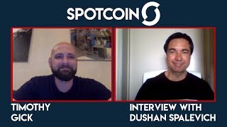 Spotcoin CEO Timothy Gick interview with Dushan Spalevich for ICO TV VIDEO [upl. by Rehtae]