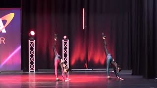 Maneater  Sr Jazz Duet  Desmin Taylor Choreography [upl. by Duomham]