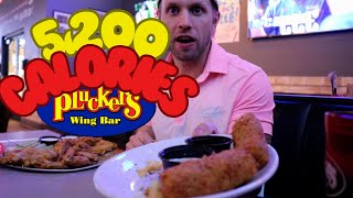 I ATE 5200 CALORIES AT PLUCKERS [upl. by Bertrand]