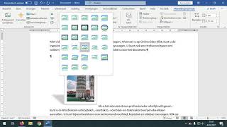 Afbeeldingen bewerken in Word [upl. by Aimaj876]