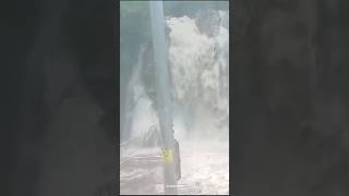 Flood in five falls 22102024 falls courtallam tenkasi flood heavyrain trending shorts [upl. by Akila]