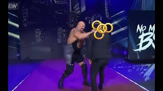 Paul Wight Aka The Big Show AEW Dynamite Debut Reunites With Y2J Chris Jericho All Elite Wrestling [upl. by Haimaj]