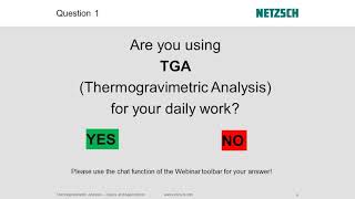 Introduction to Thermogravimetric Analysis TGA [upl. by Standing]