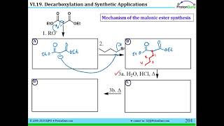 Lecture for Lesson VI19 Decarboxylation and Synthetic Applications [upl. by Juna]