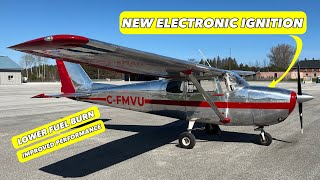 I Installed A New Electroair Electronic Ignition In My Cessna 172 [upl. by Itraa]