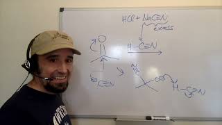 252vid26 cyanohydrin formation [upl. by Haonam]