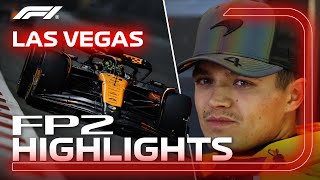 FP2 Highlights  2024 Las Vegas Grand Prix [upl. by Bree813]