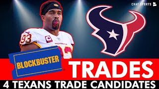 Houston Texans BLOCKBUSTER Trades That Could Happen This Season  NFL Trade Rumors [upl. by Lledualc274]