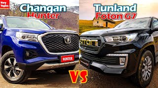 Foton G7 TUNLAND vs Changan HUNTER 2022 ¿Cual sera la Mejor Pick UP CHINA  Vary Topics [upl. by Goar]