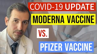 Coronavirus Update 117 Moderna vs Pfizer COVID 19 Vaccine mRNA vaccines [upl. by Aruabea]