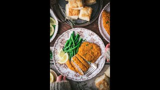 Oven Fried Chicken Breast [upl. by Hnahk]