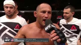 UFC 204 Michael Bisping and Dan Henderson Octagon Interview [upl. by Hsina]