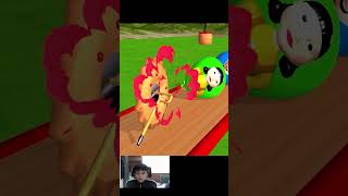 Troll Game Wood Wheel and Honeycomb Candy 5 Times Challenge with Coffin Dance shortsvideo [upl. by Hecker546]