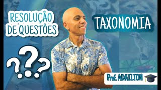 RESOLUÇÃO DE QUESTÕES Taxonomia  Biologia Plena [upl. by Dareece]