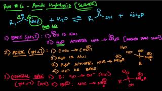 Amide Hydrolysis [upl. by Oderfigis]