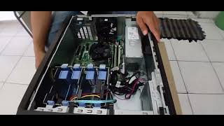 Cara Upgrade Memory Server DELL T150 DDR4 PC 3200A UDIMM [upl. by Ahseinad]