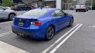 2016 Subaru BRZ 2dr Cpe Man Limited Gaithersburg [upl. by Aurie]