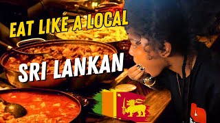 Sri Lankan food is the next LEVEL 🇱🇰 [upl. by Schwab]