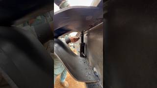 Truck chassis strengthening process youtube youtubeshorts viral foryou [upl. by Dovev]