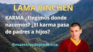 ¿Se hereda el Karma ¿Elegimos donde nacemos Lama Rinchen [upl. by Semreh419]