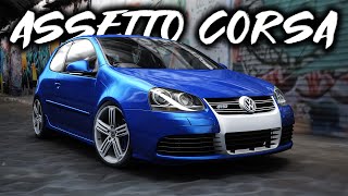 Assetto Corsa  Volkswagen Golf V R32 2006 MK5 [upl. by Accisej]